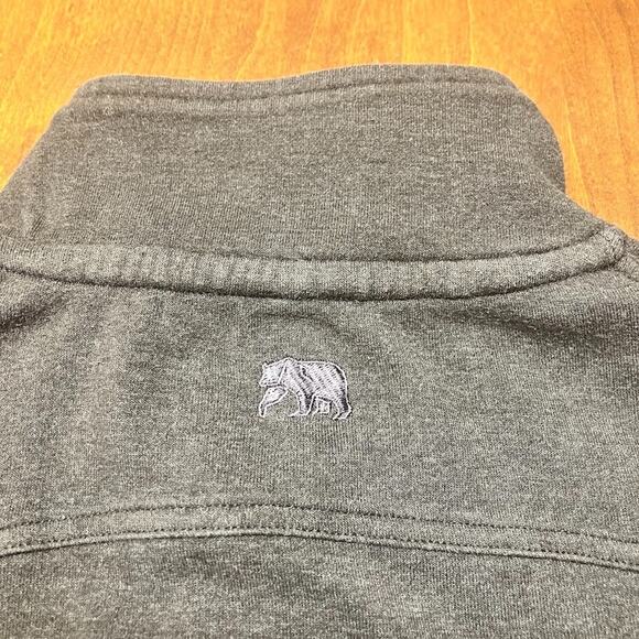 The Normal Brand Womens 1/4 Zip Dark Gray Pullover Sweatshirt Size S GOLF - Picture 10 of 14